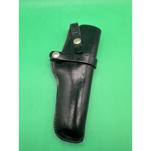 Vintage Black Leather Holster 1100 G5 snap-off